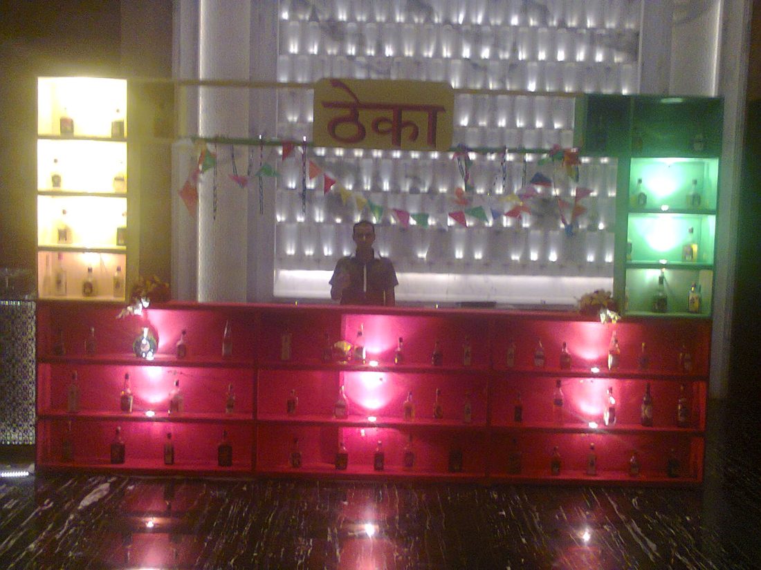 LED stage event