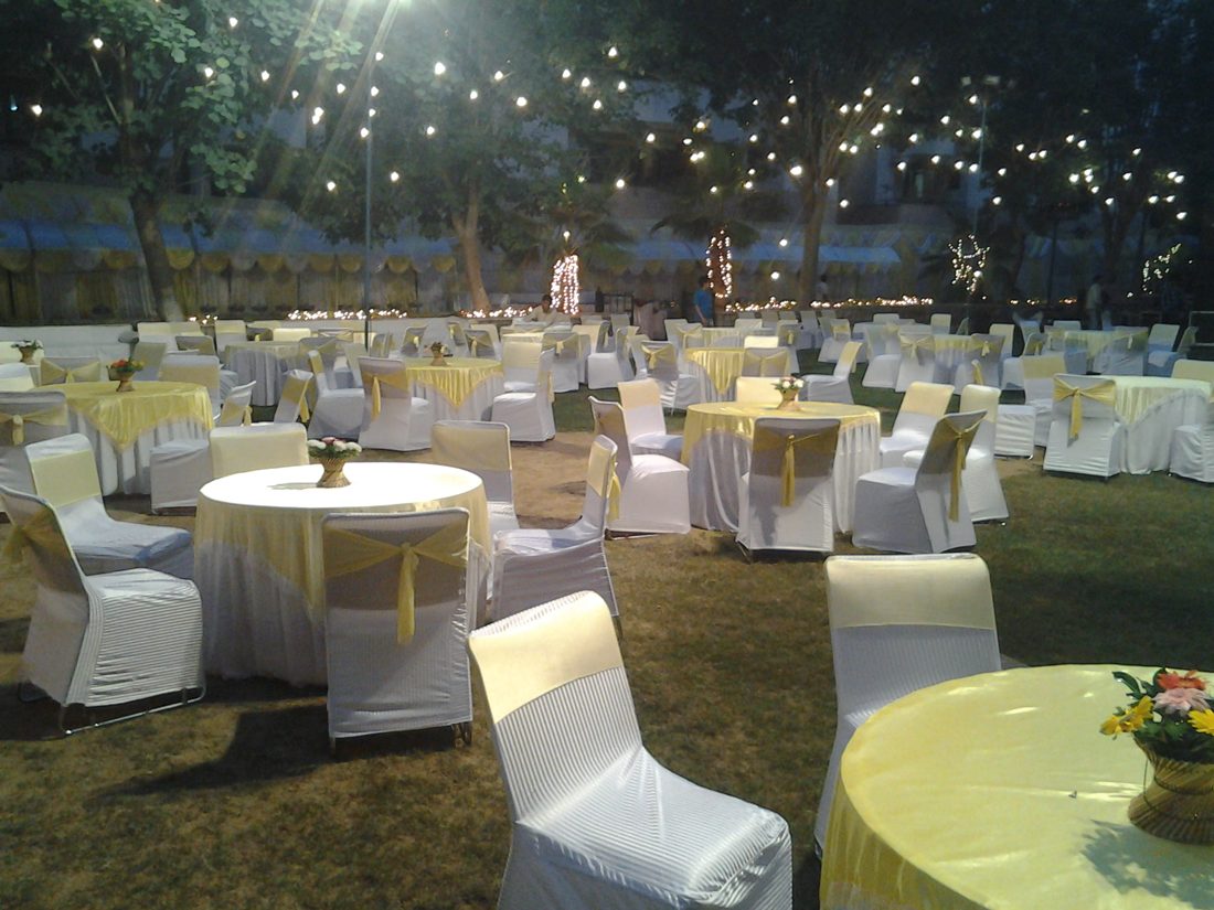 Gala dinner setup